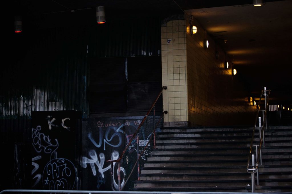 Dark Alley -Taken in Stockholm, Sweden (March 2014) (Nicole Priest, Nicole Priest Photography)