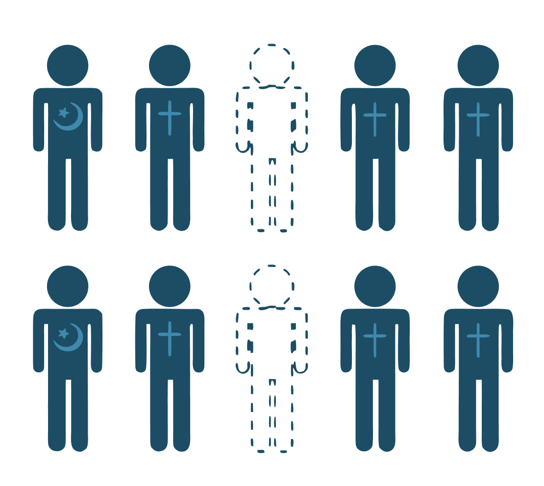 silhouette icons of people